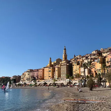 Lovely - Heart Of Menton, Near The Beach. 公寓