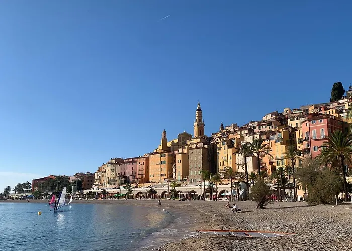 Lovely - Heart Of Menton, Near The Beach. 公寓